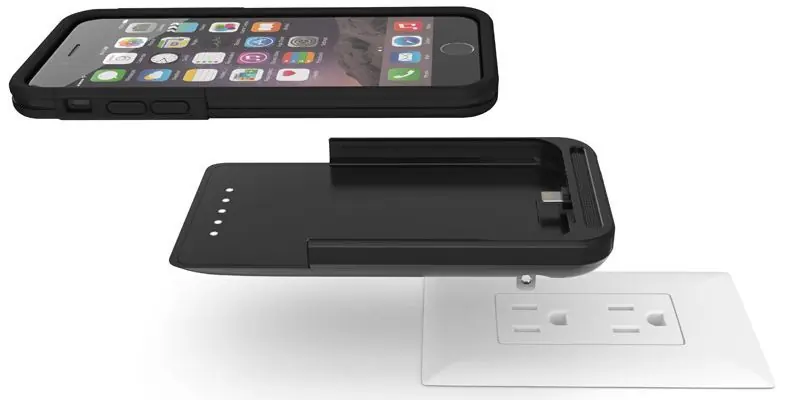 Чехол для iPhone с встроенным зарядным устройством